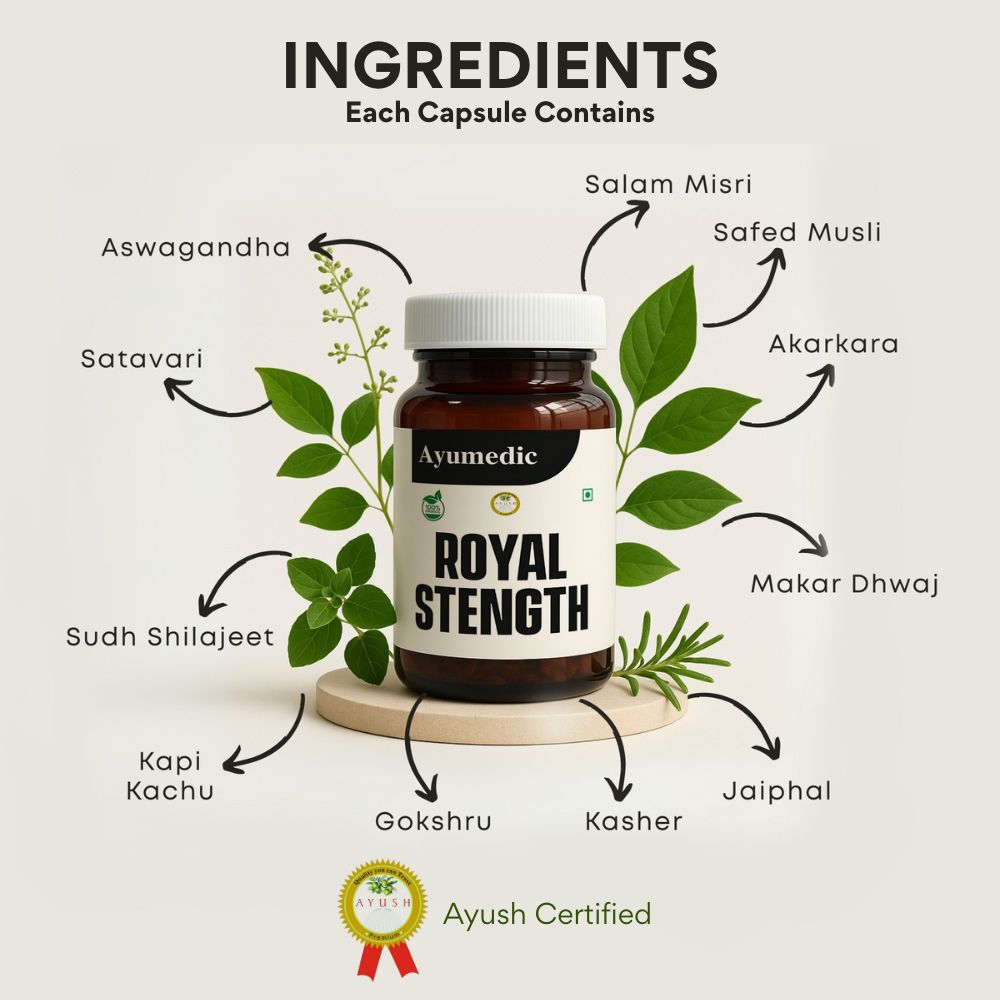 Royal Stength : Ayush Certified ✅ (Pack Of 2)